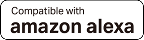 Compatible with Amazon Alexa