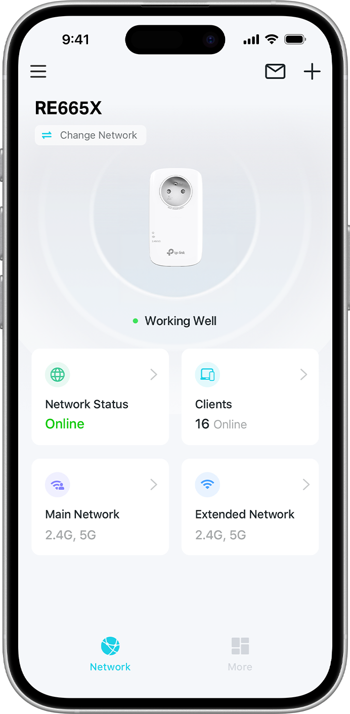 TP-Link Tether app phone preview
