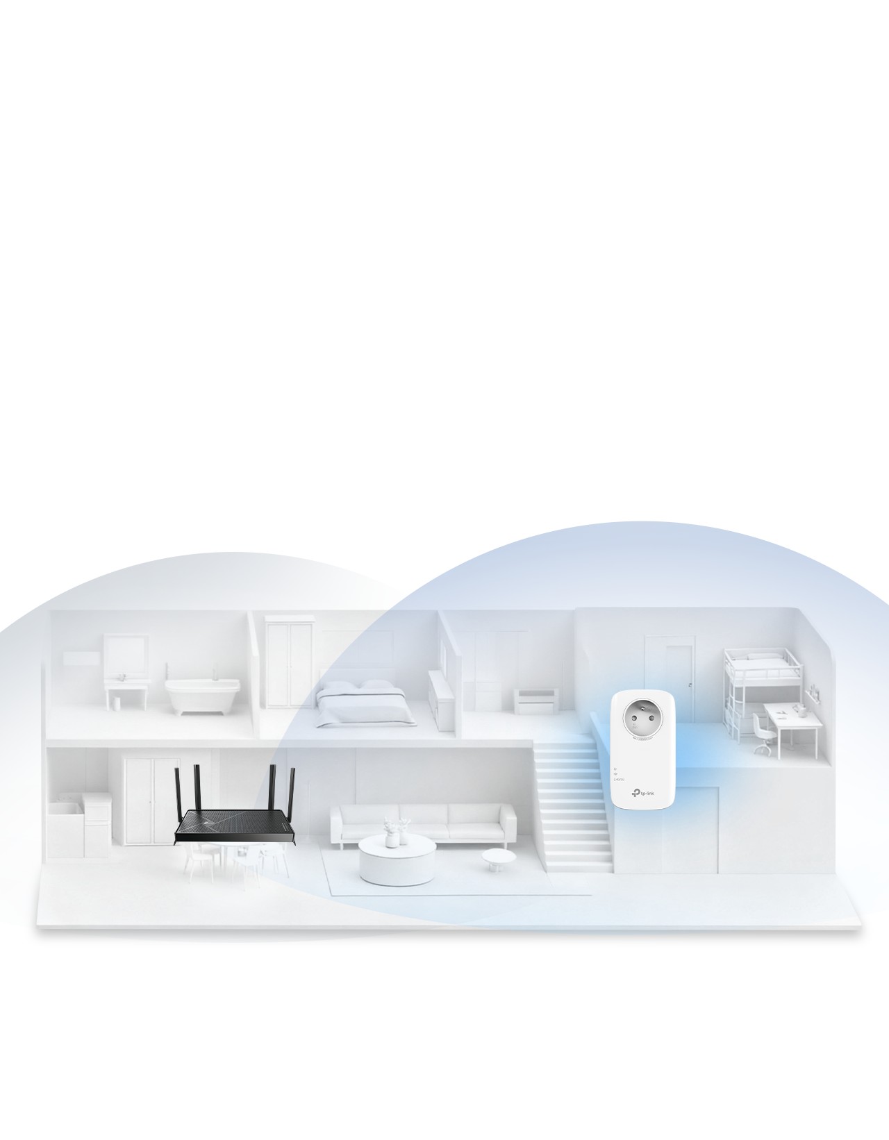 Seamless WiFi 6 Coverage Throughout Your Home